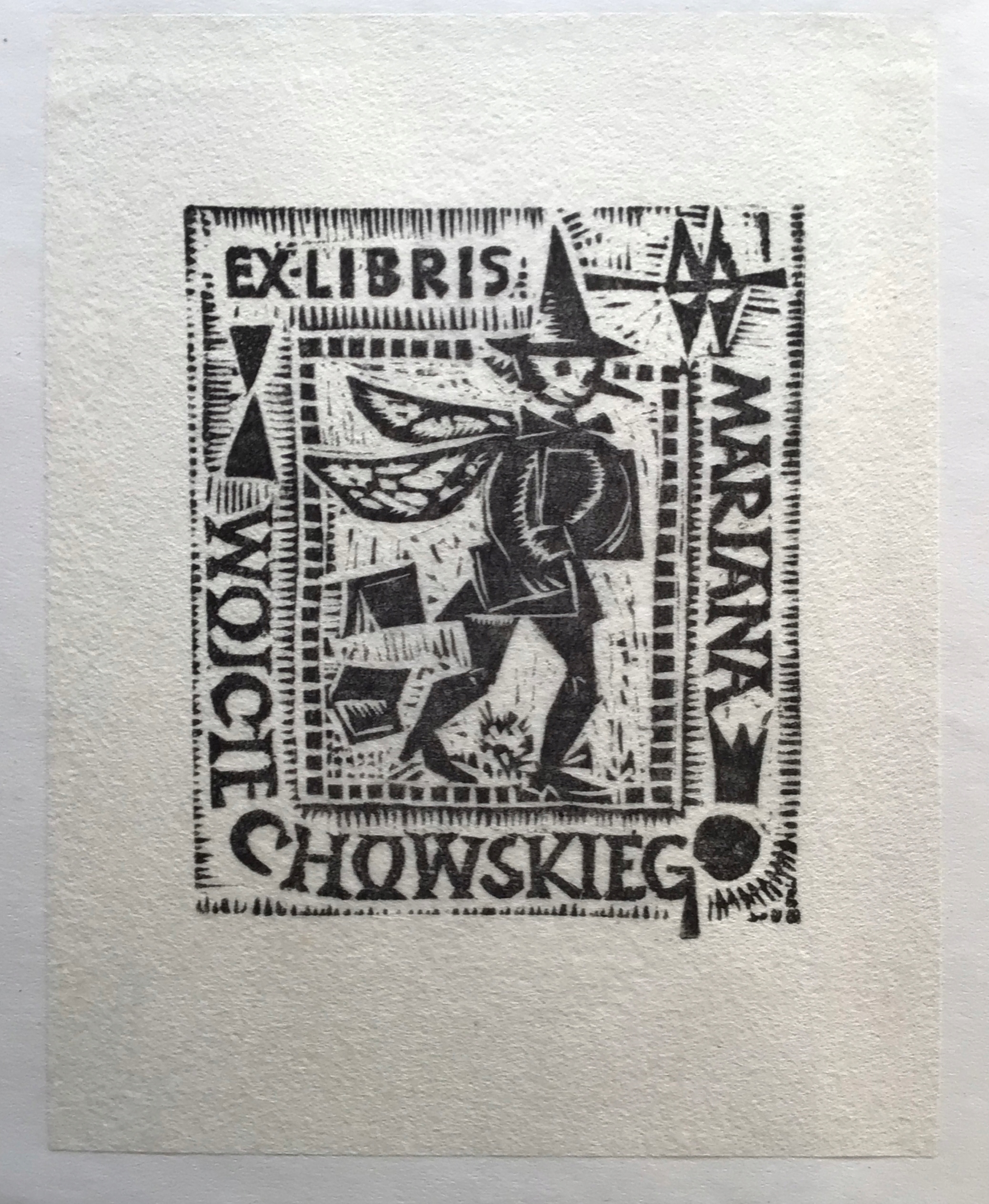 Ex-libris Mariana Wojciechowskiego