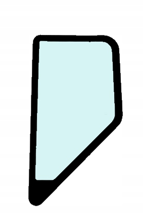 SZYBA BOCZNA ZA DRZWIAMI SITODRUK CASE CX85D CX75C CX145D KHN32030