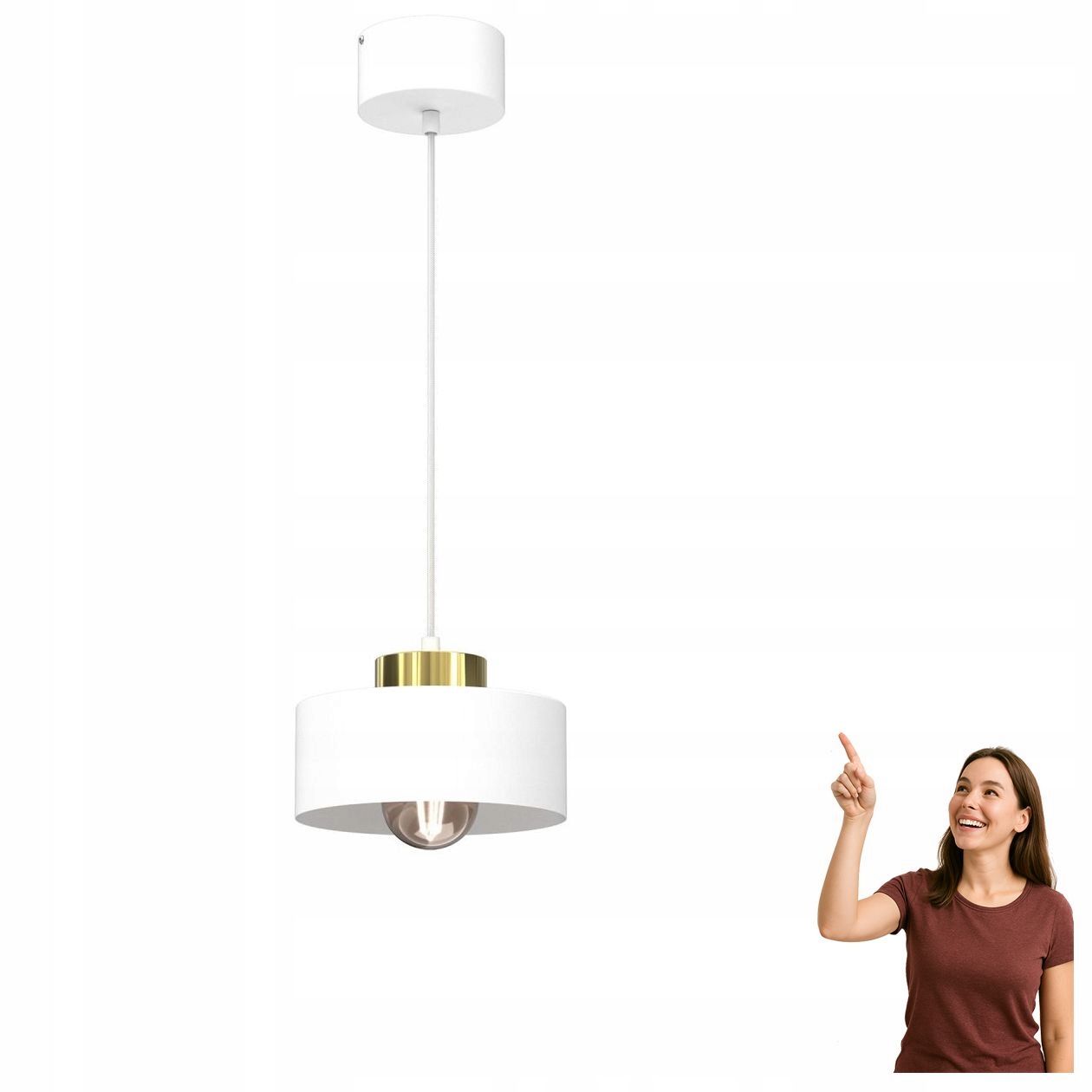 Jednotlivá závěsná lampa Marti 9848 Luminex