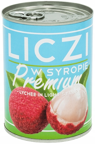

Owoce lychee liczi w syropie 565g Asia Foods