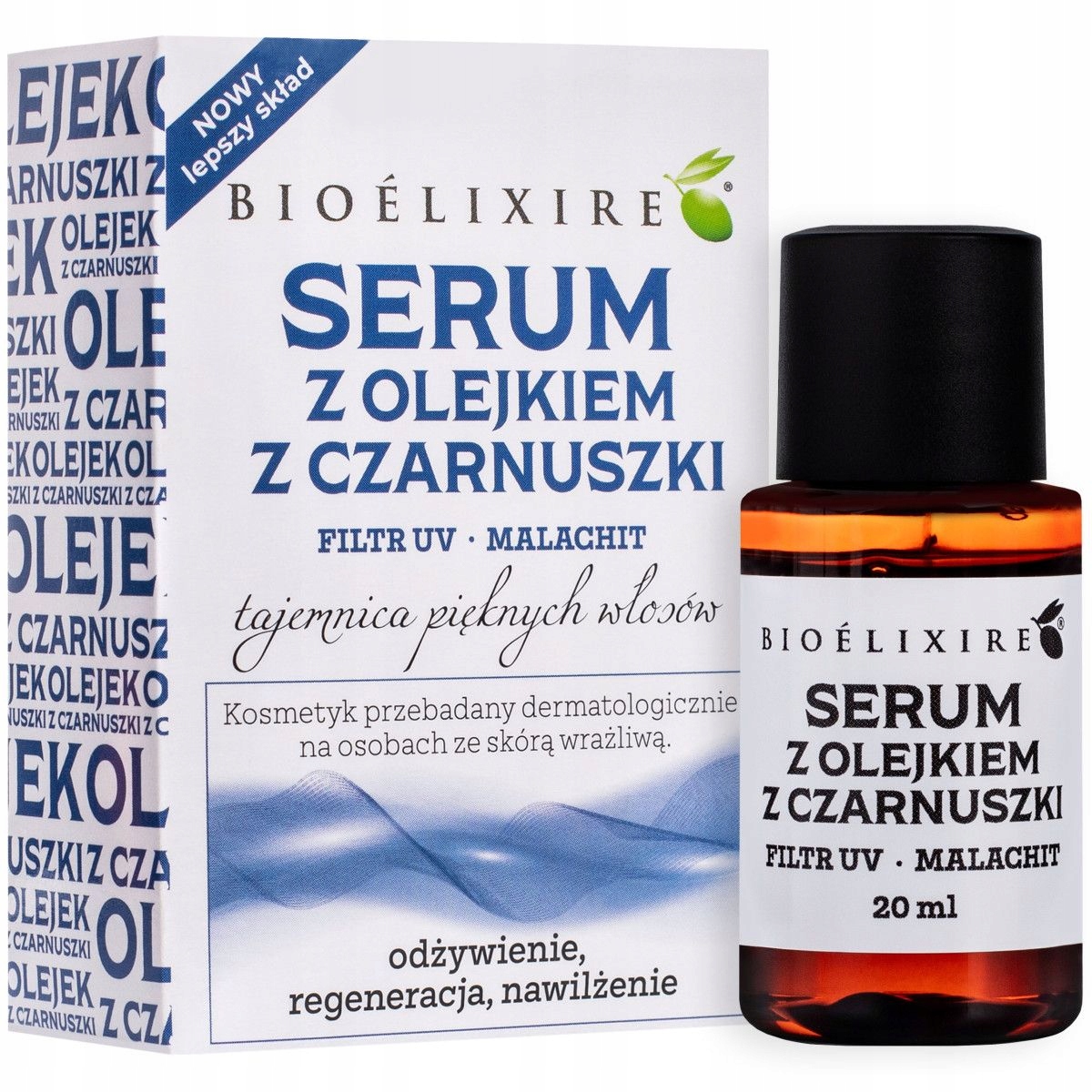 Bioelixire olejek z czarnuszki + filtr UV 20ml