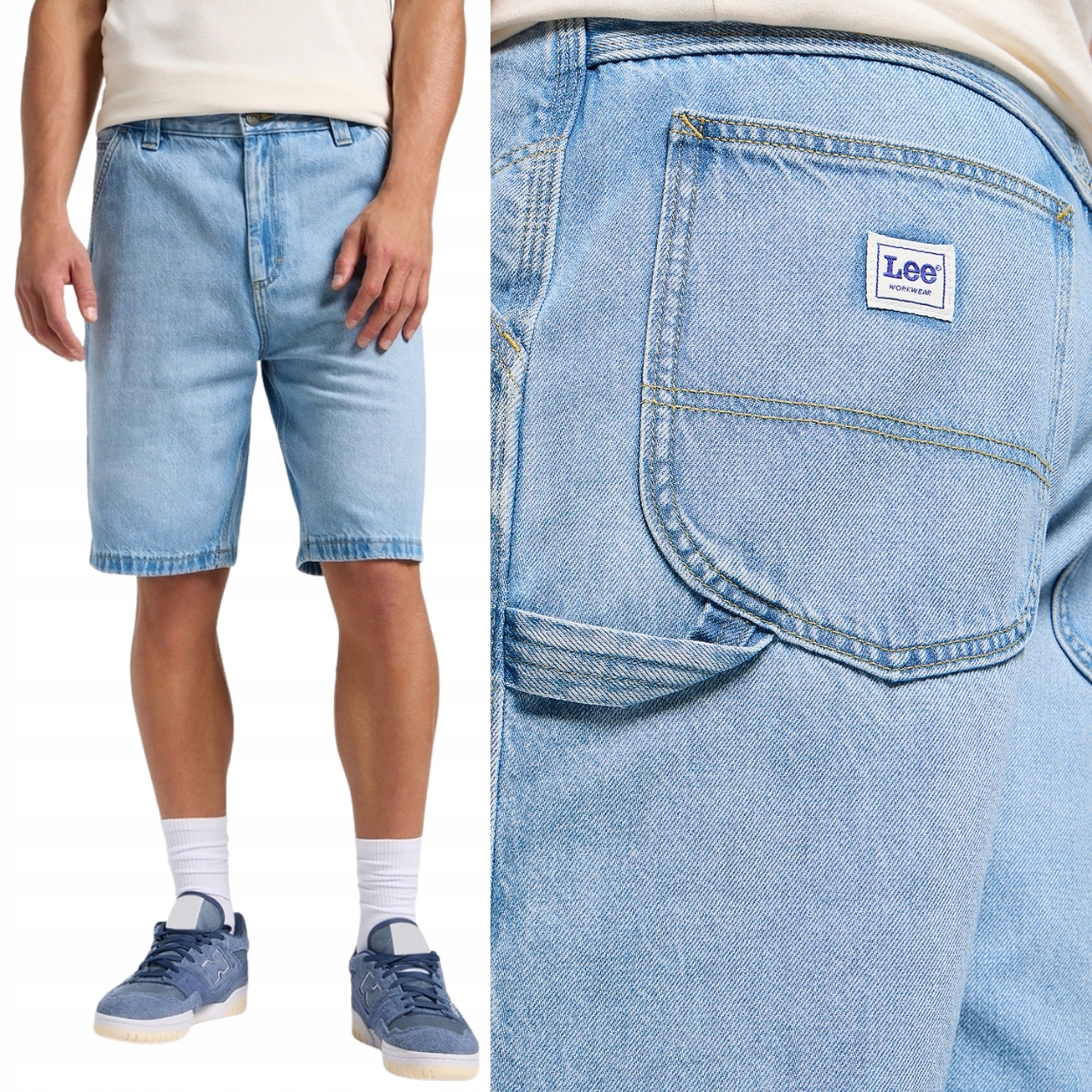 kraťasy Lee Carpenter Short cargo, nepružné, W34