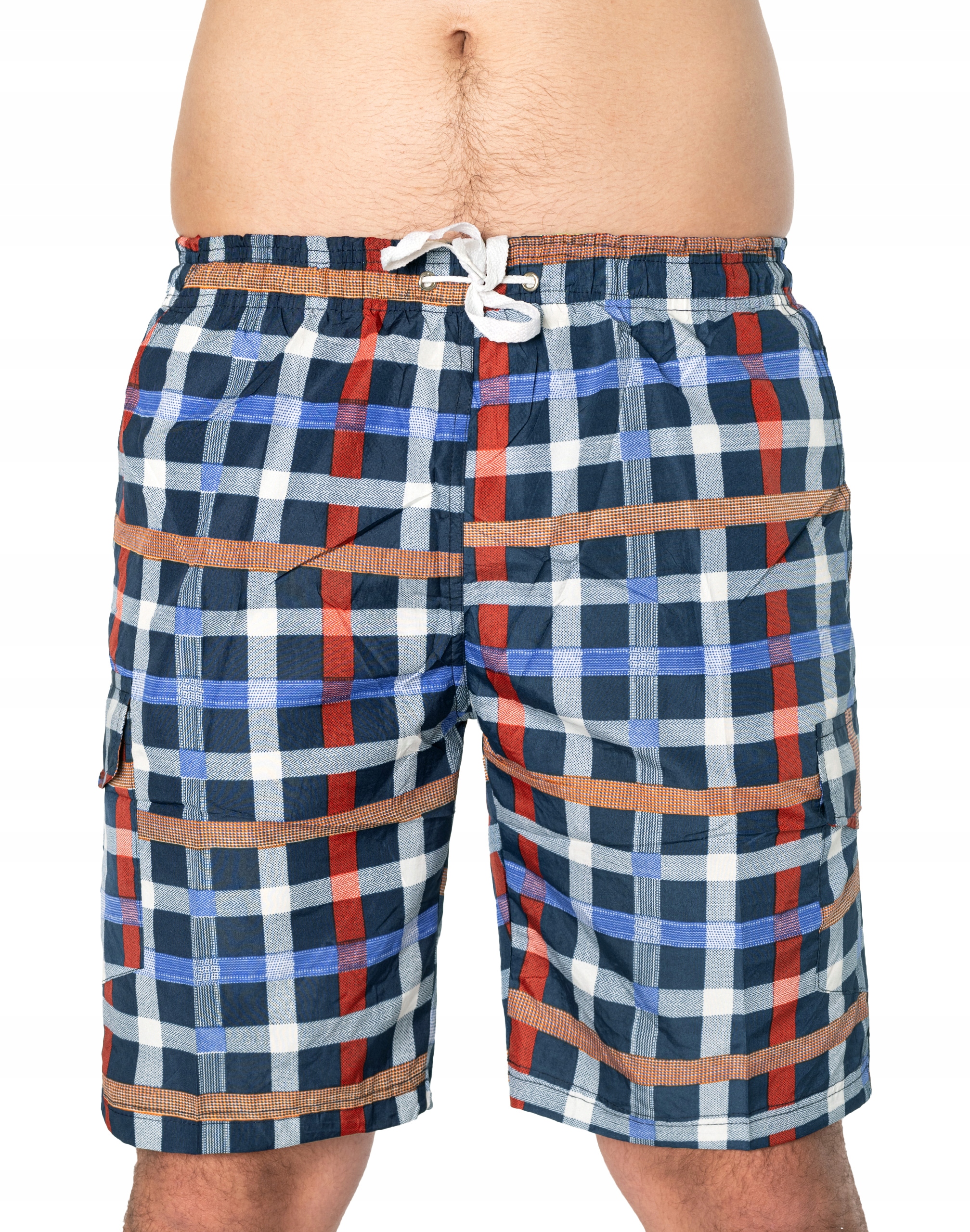 

Krótkie Spodenki Kąpielowe Szorty Plażowe 282-2 XL