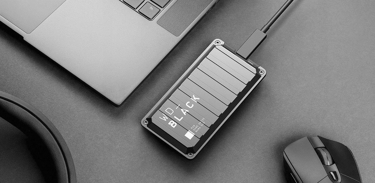 Dysk WD Black P50 Game Drive 500GB SSD Interfejs USB 3.2