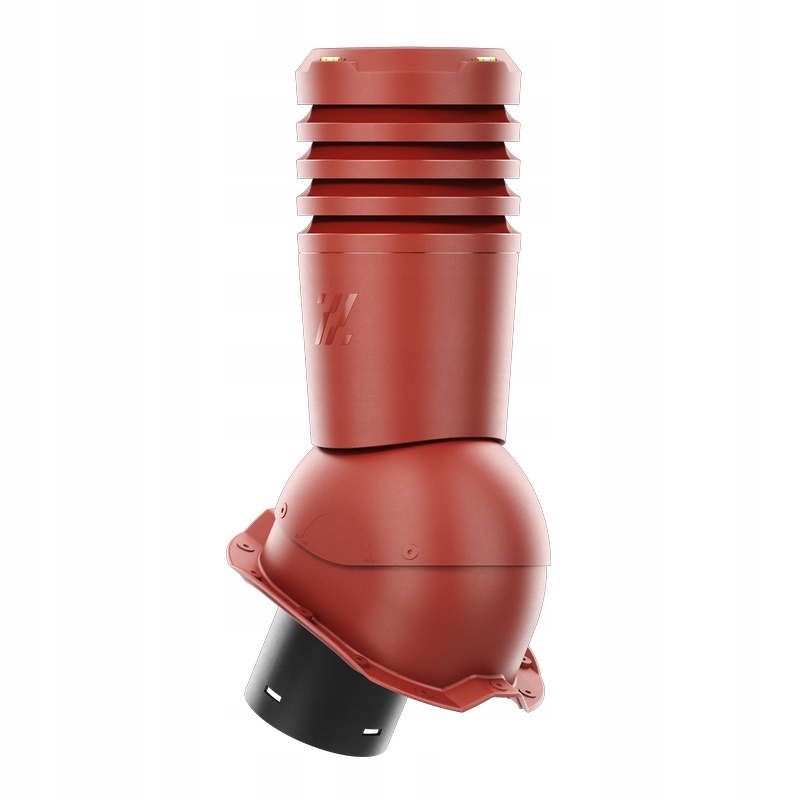 Větrací komín Ecoline fi150 Trapez T18 Červený 3009