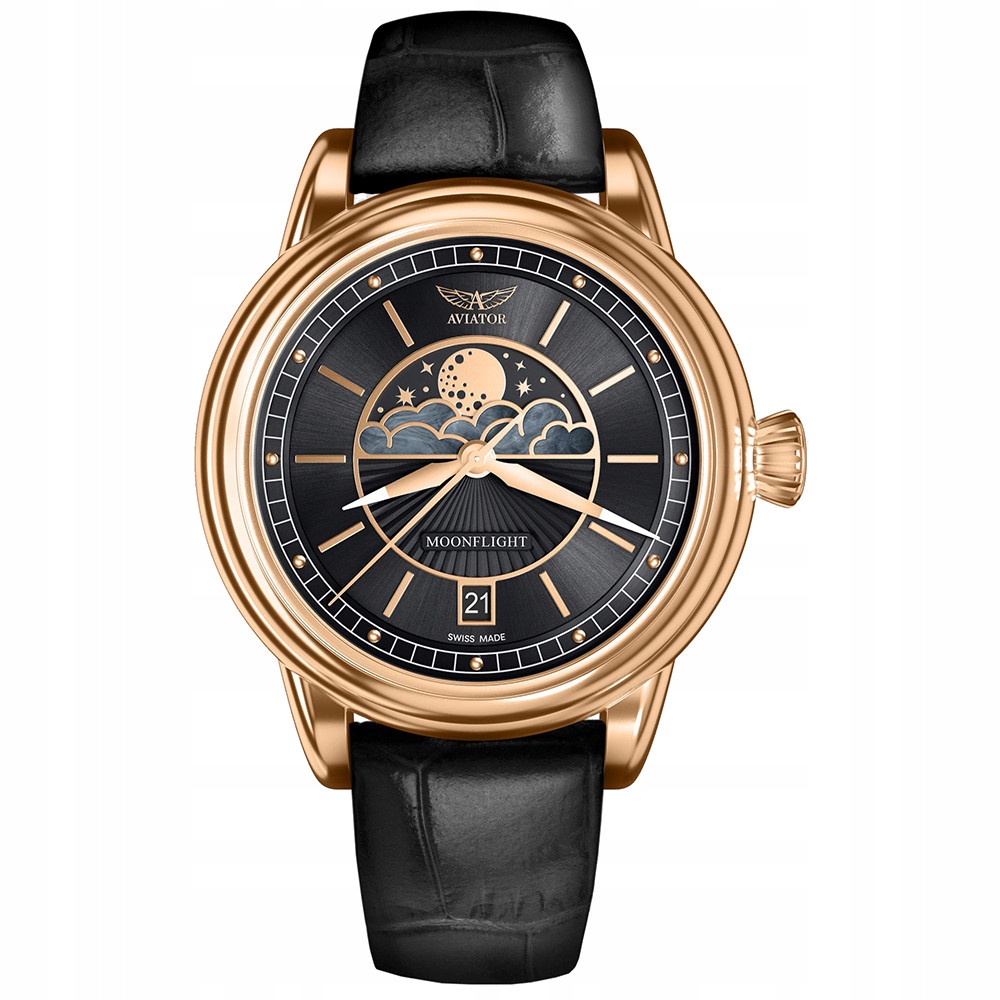 Dámské hodinky Aviator V.1.33.2.253.4 černé