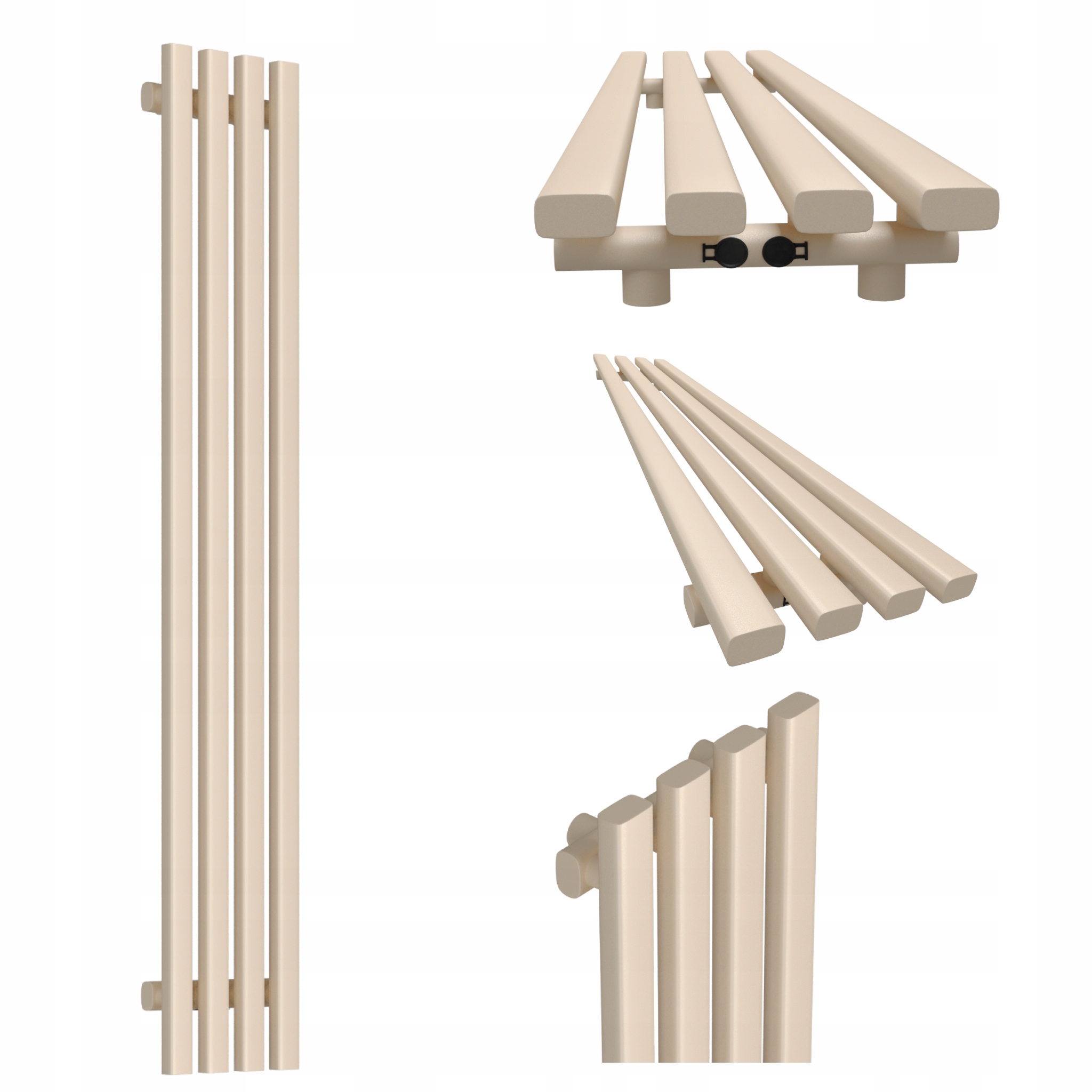 Dekorativní radiátor HORYZONT4 120x29 quartz 1