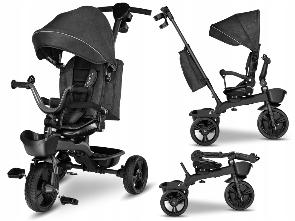 Rowerek Trójkołowy Lionelo Kori 2w1 Grey Stone