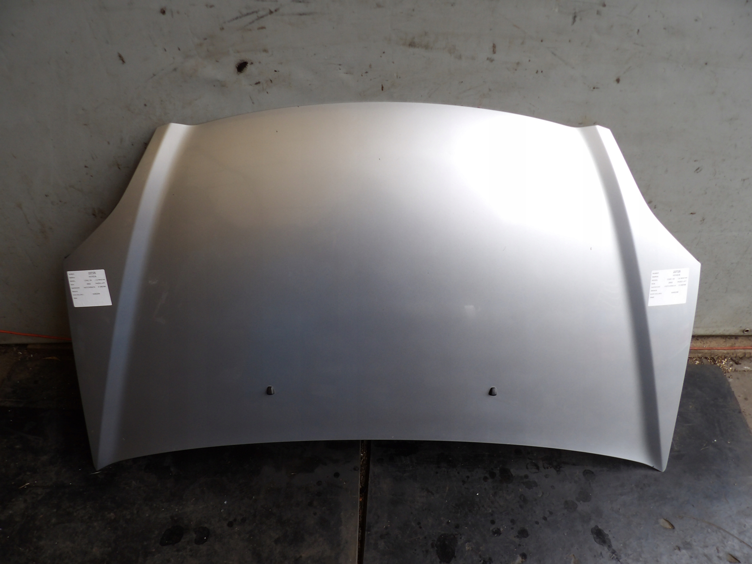 Honda Civic VII cofano lak. NH623M