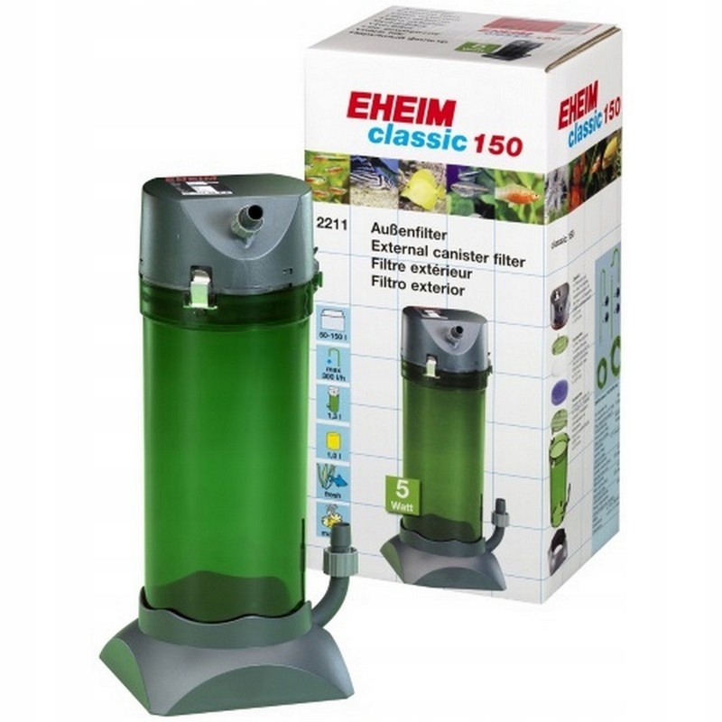 Levně Vnější Filtr Pro Akvárium 50-150L Kelímkový Akvarijní Mechanický 300L/H