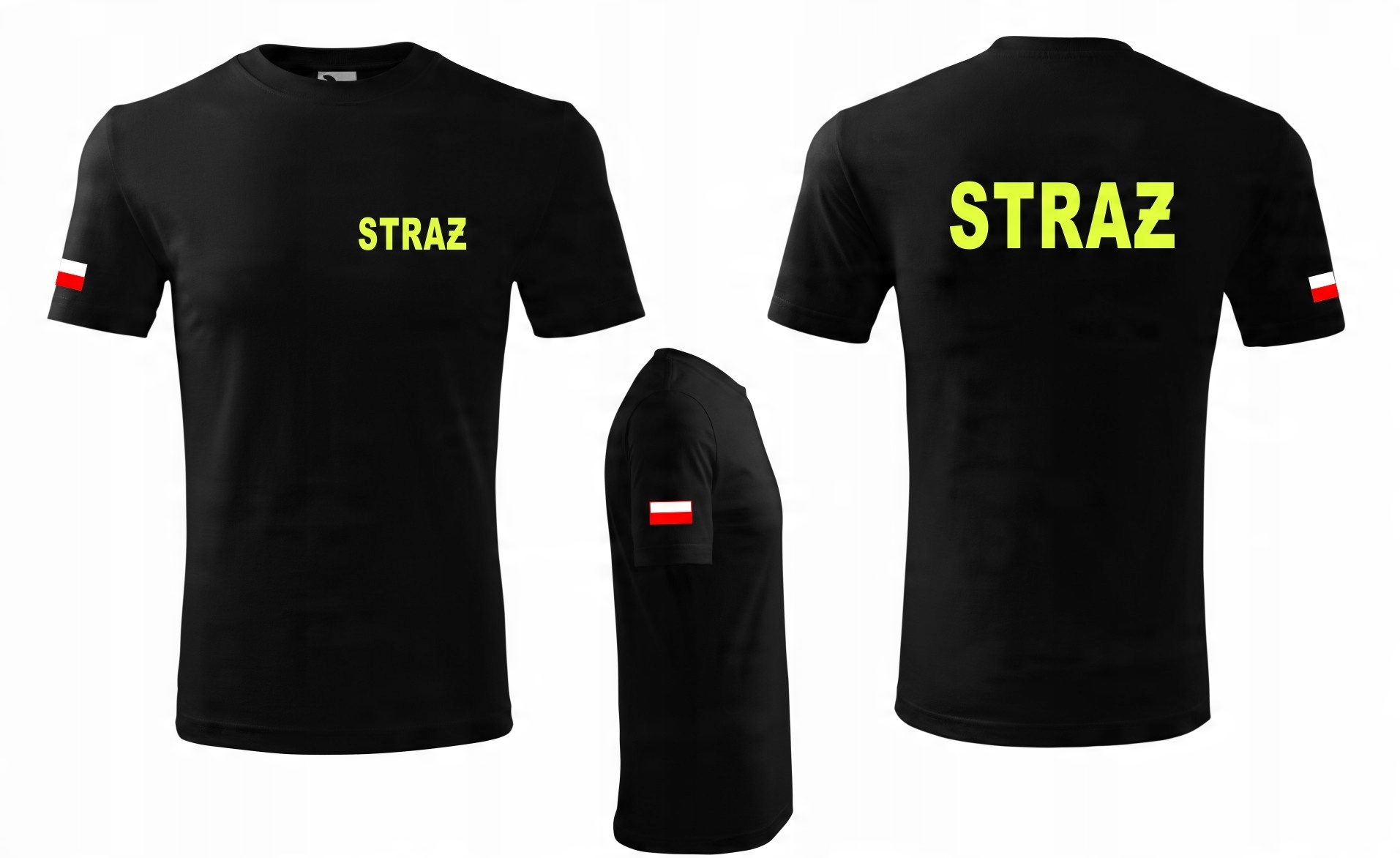 

Koszulka Straż Pożarna strażacka Fluo męska L