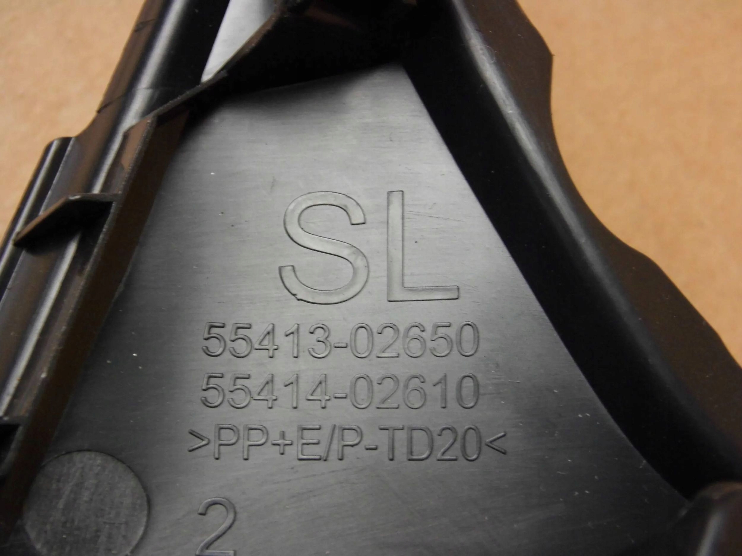 Toyota Corolla E21 frame przycisku START STOP cover covering 55413-02650