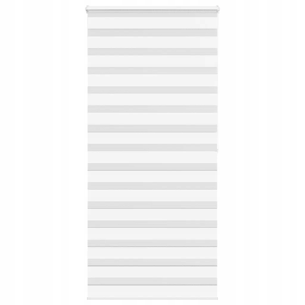Zebra roleta bílá 95x200 cm šířka látky 90,9 cm polyester Bílá 4014780