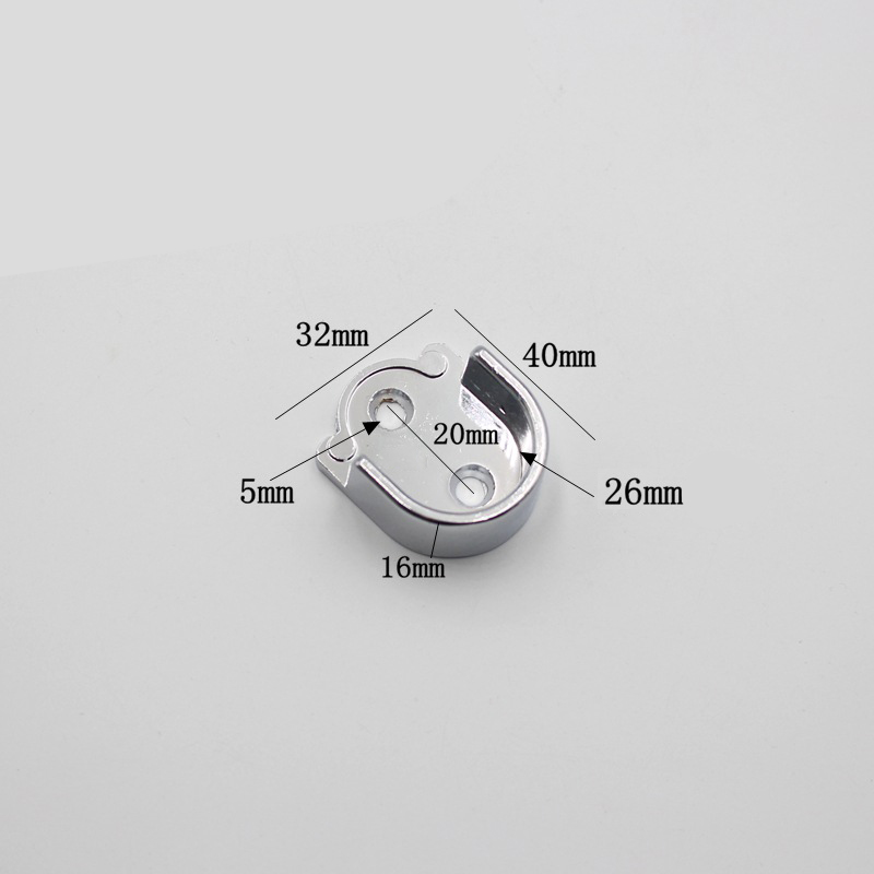 4*UCHWYT DRĄŻKA DO SZAFY MOCOWANIE SZAF RURKI Materiał inny