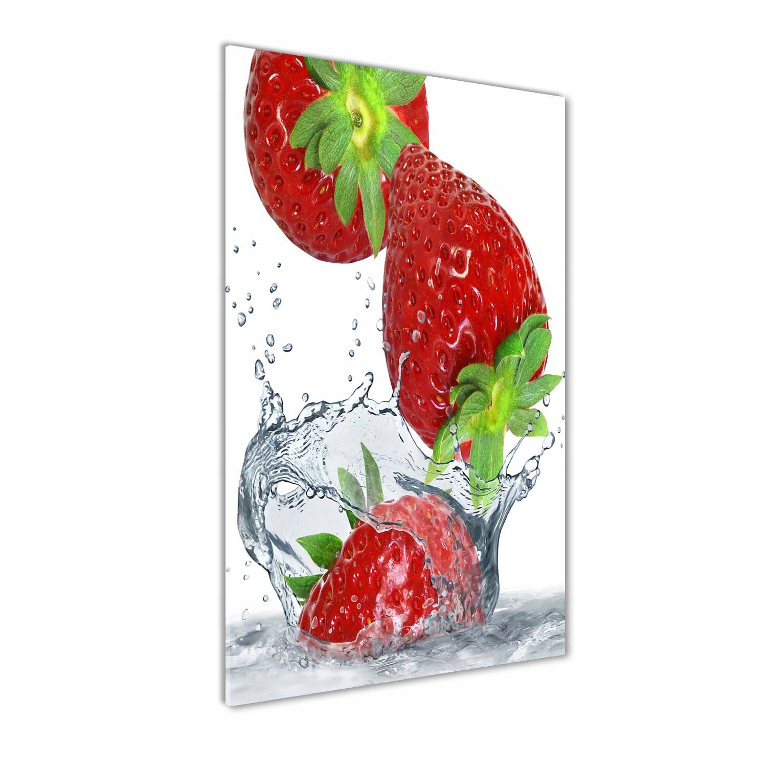 Akrylový fotoobraz na stenu Jahody 60x120 cm