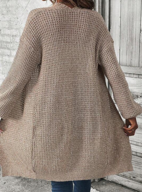 SHEIN SWETER NARZUTKA DAMSKA BEŻOWA CASUAL 38 V9B Marka Shein