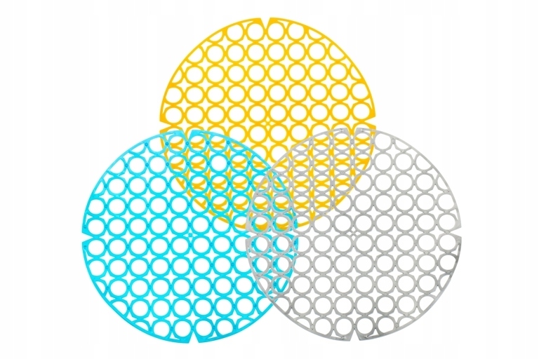 WKŁAD DO ZLEWU ELASTYCZNY OKRĄGŁY KRATKA AGD16