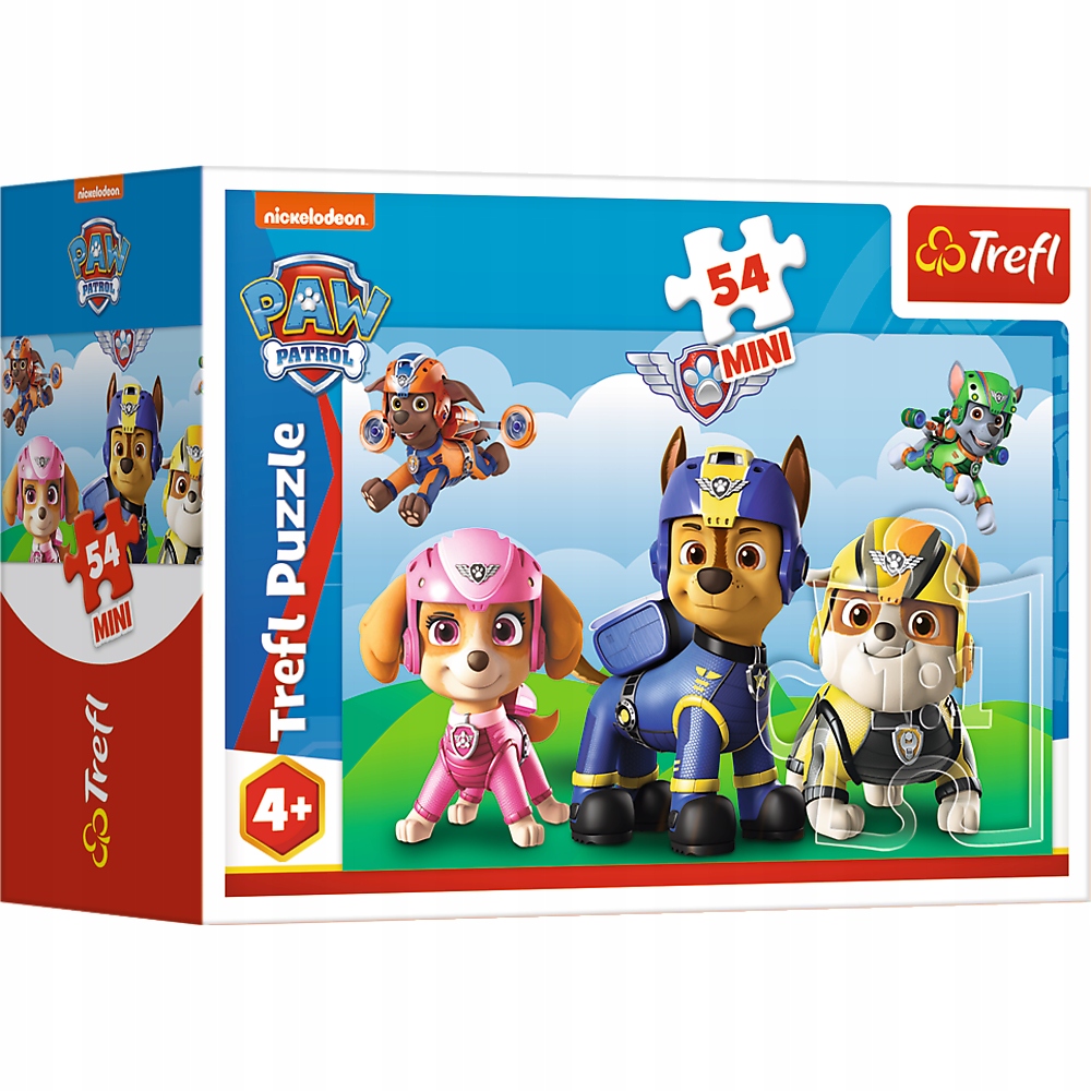 

Psi Patrol Puzzle mini54 Bądż jak Psi Patrol Trefl