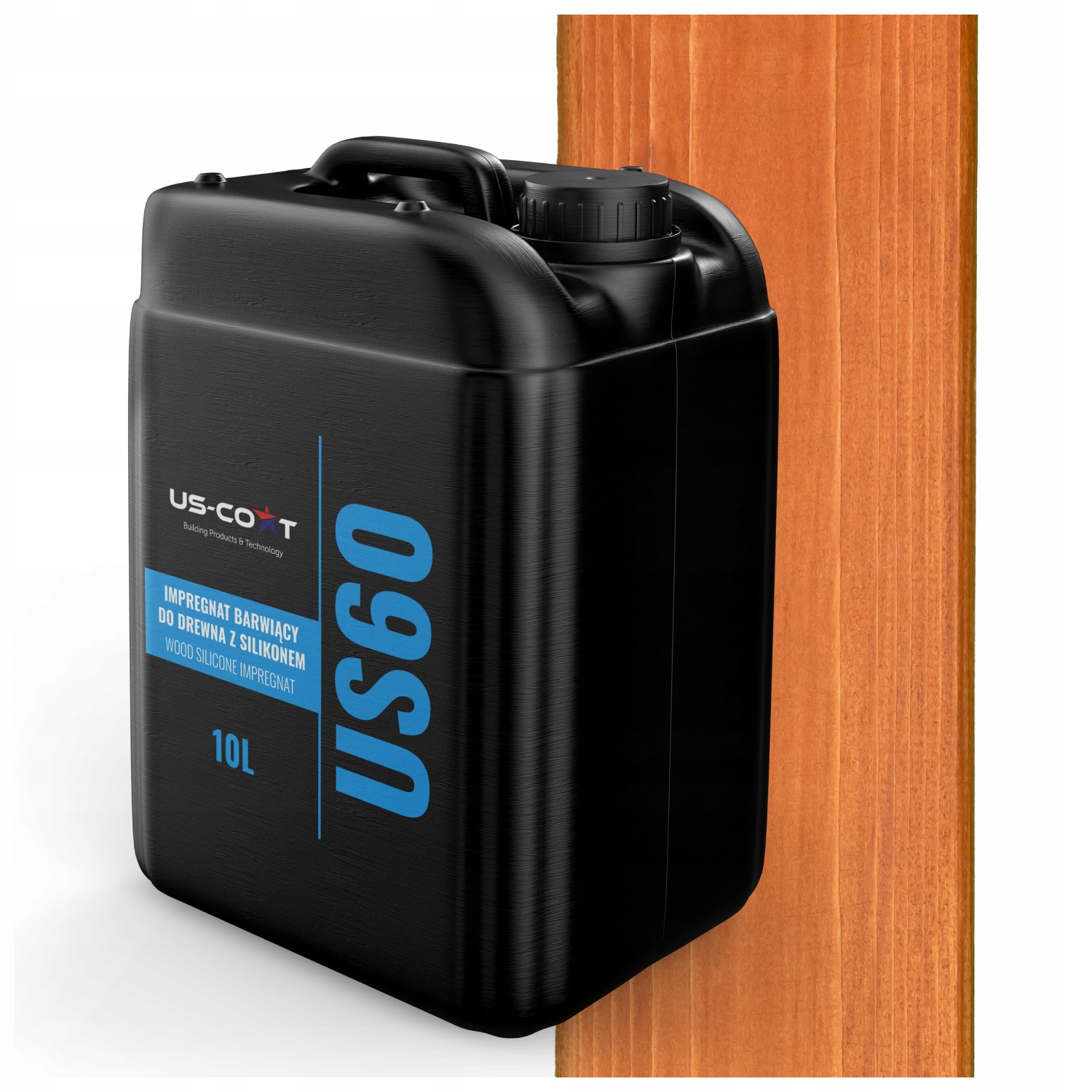 Impregnácia Farbiaca Na Drevo So Silikónom 2v1 Altana Dosky Uv Farba Teak 10L