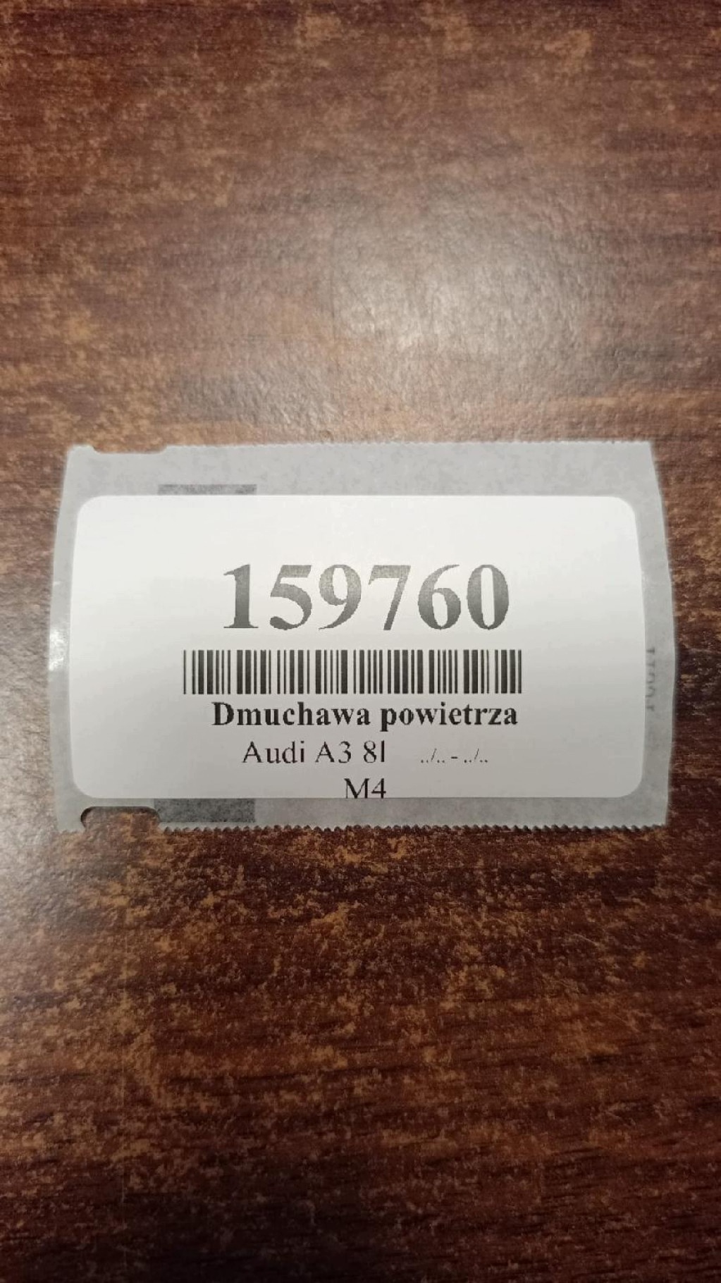 AUDI A3 8L DMUCHAWA luft 1J1819021B