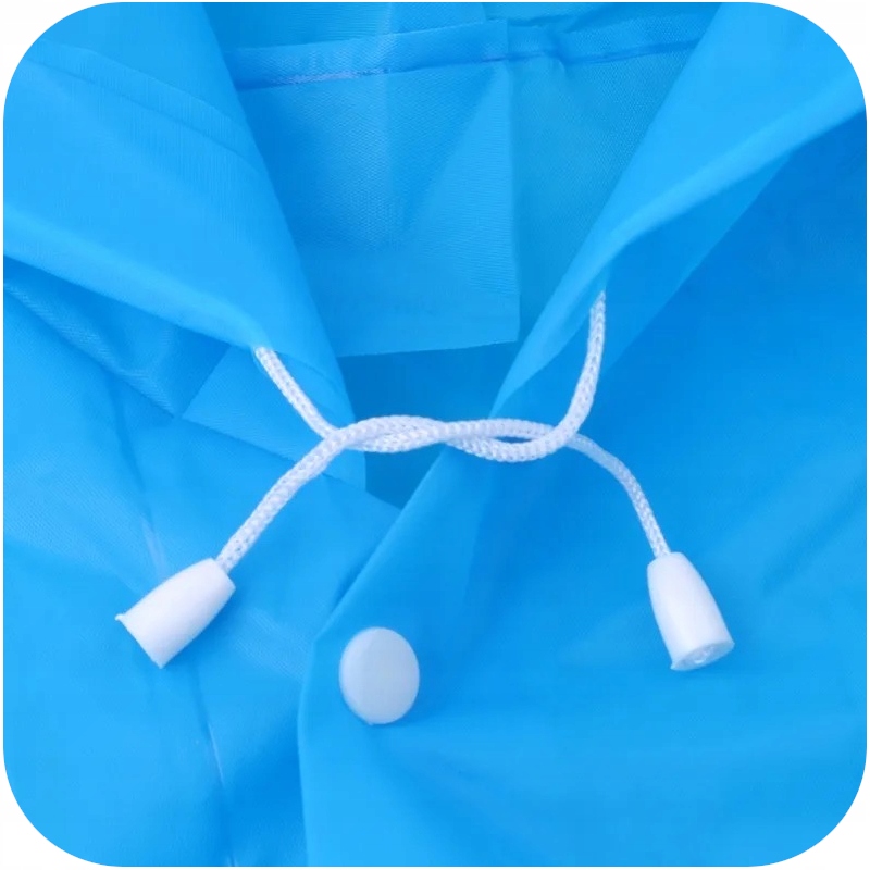 PŁASZCZ PRZECIWDESZCZOWY UNIWERSALNY PELERYNA PRZECIWDESZCZOWA Z KAPTUREM Kolor wielokolorowy