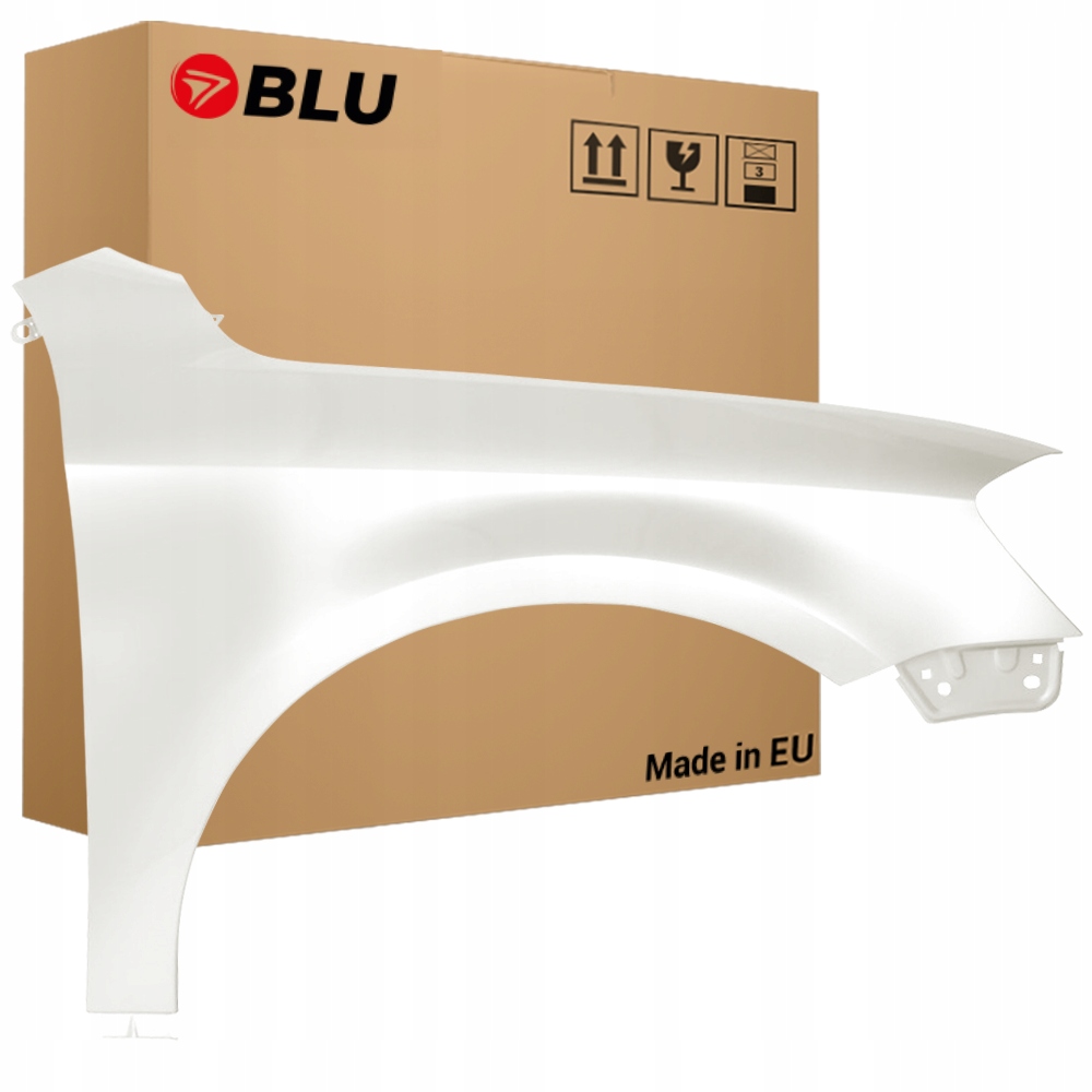 Blu Blatník Vw Passat B7 LB9A pravý bílý 10-14 přední CandyWeiss