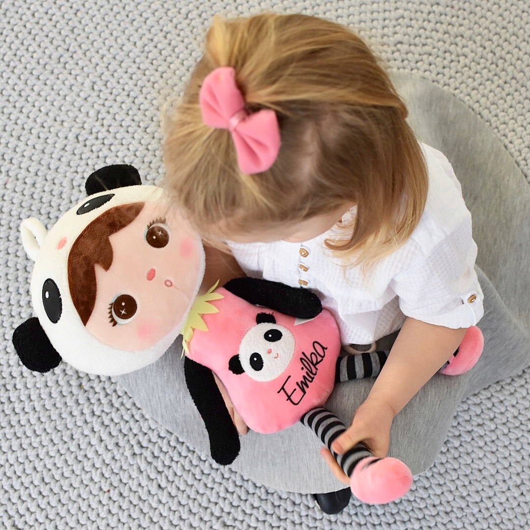 Lalka Metoo miś panda 50cm, dla dziewczynki, przytulanka, pluszak