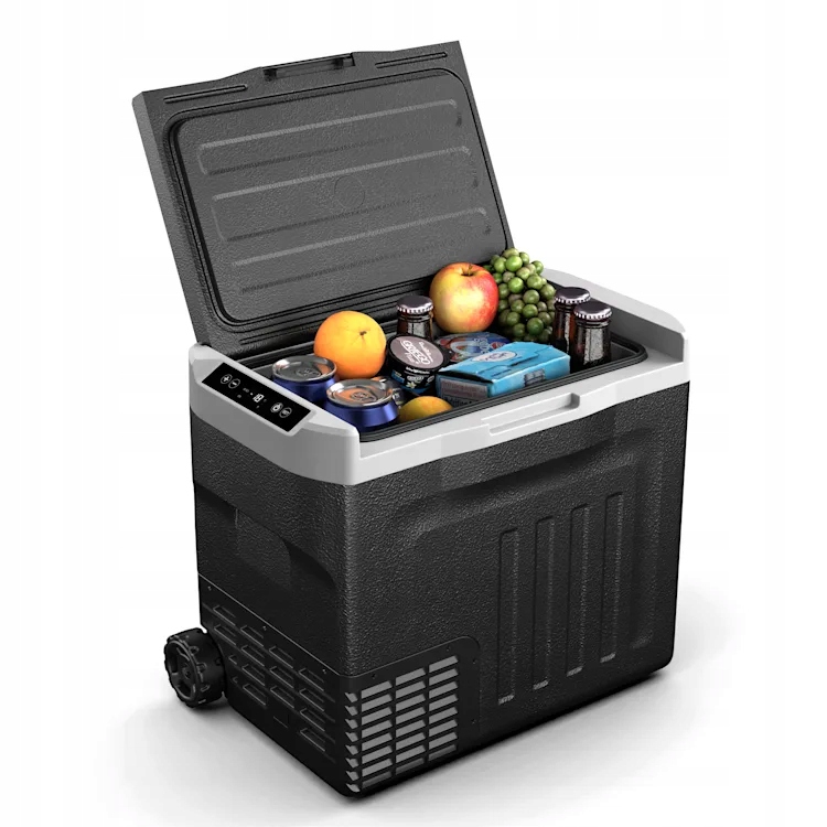PolarForce 40L kompresorowa lodówka turystyczna | panel sterowania LCD