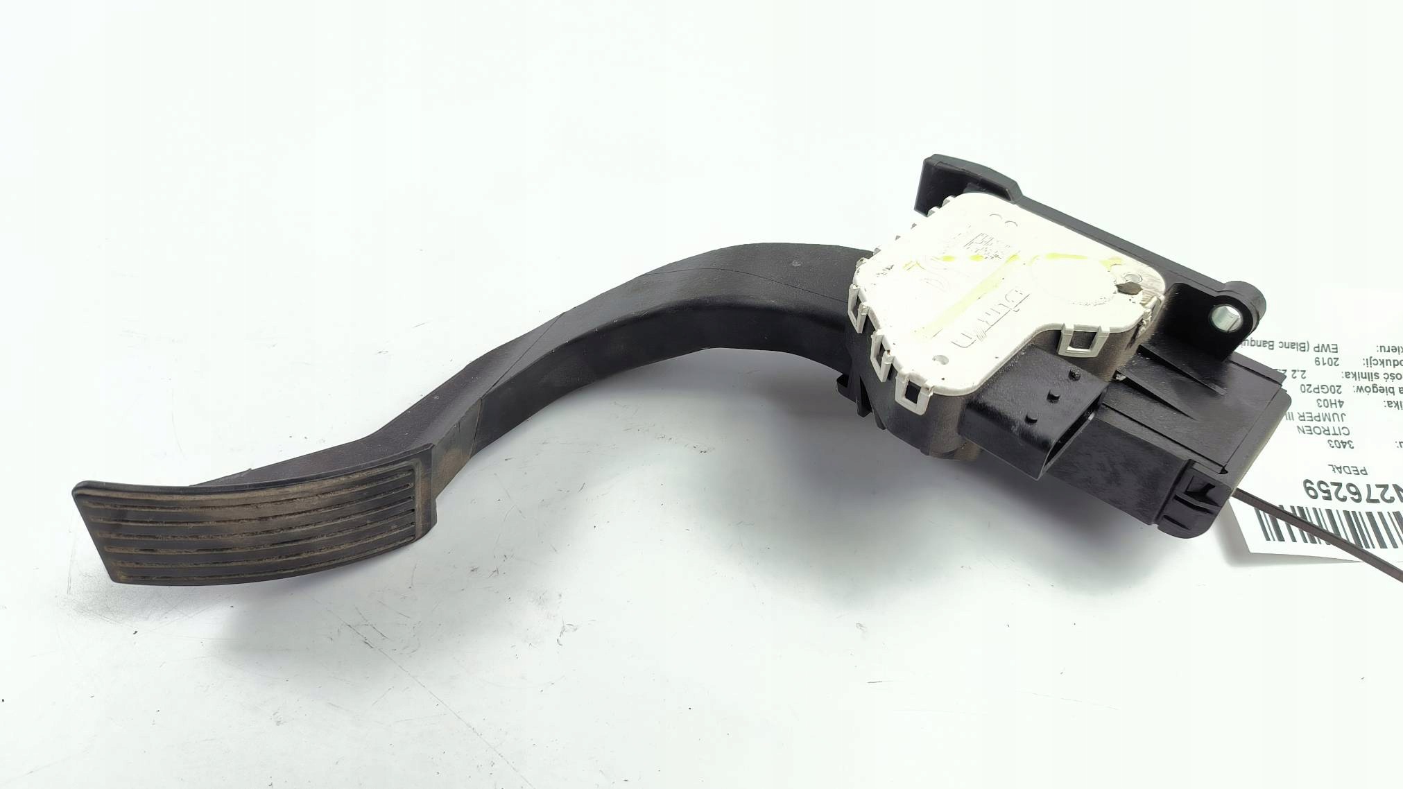 PEDAL potentiometer gas CITROEN JUMPER III