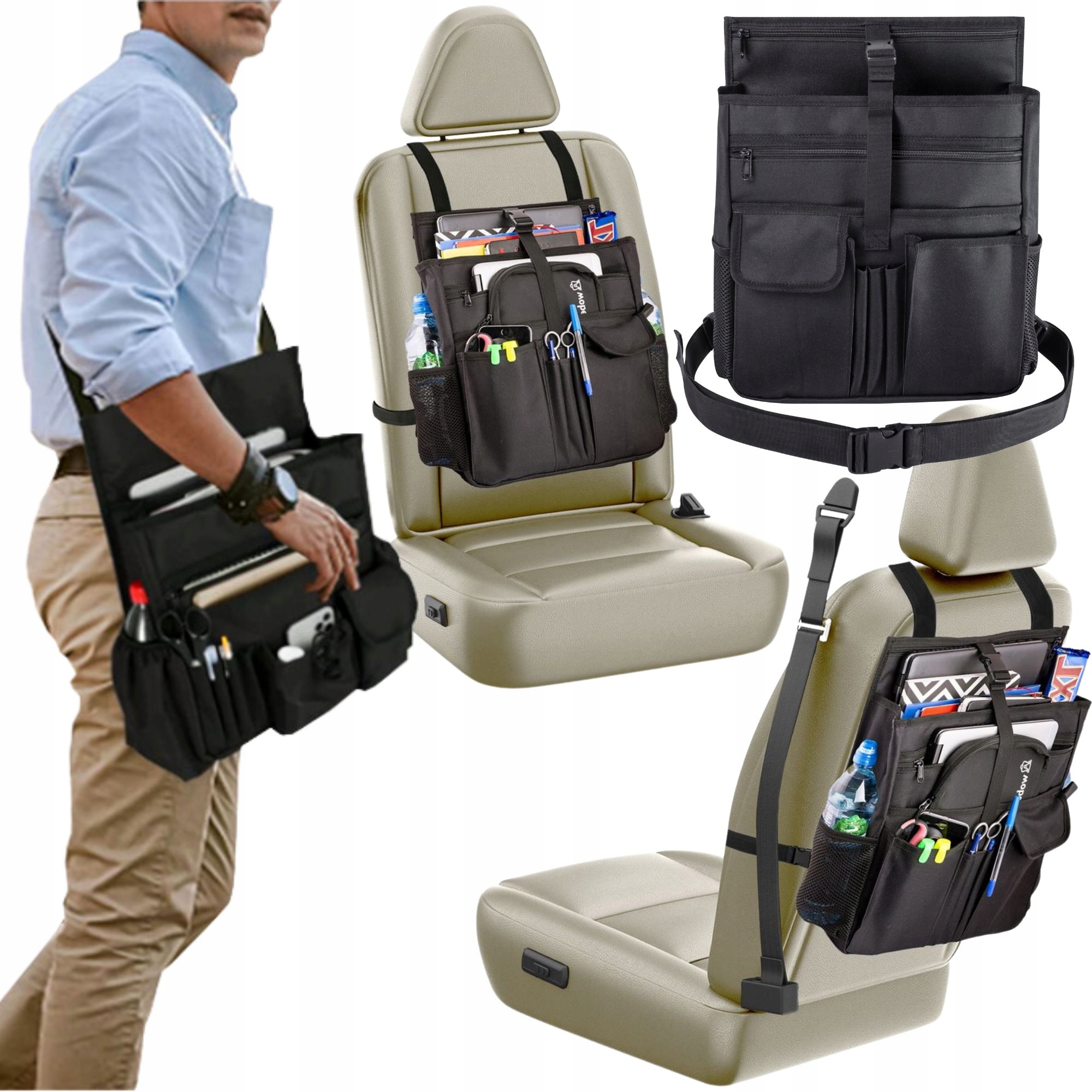 

2W1 Torba Organizer Samochodu Na Siedzenie Torba