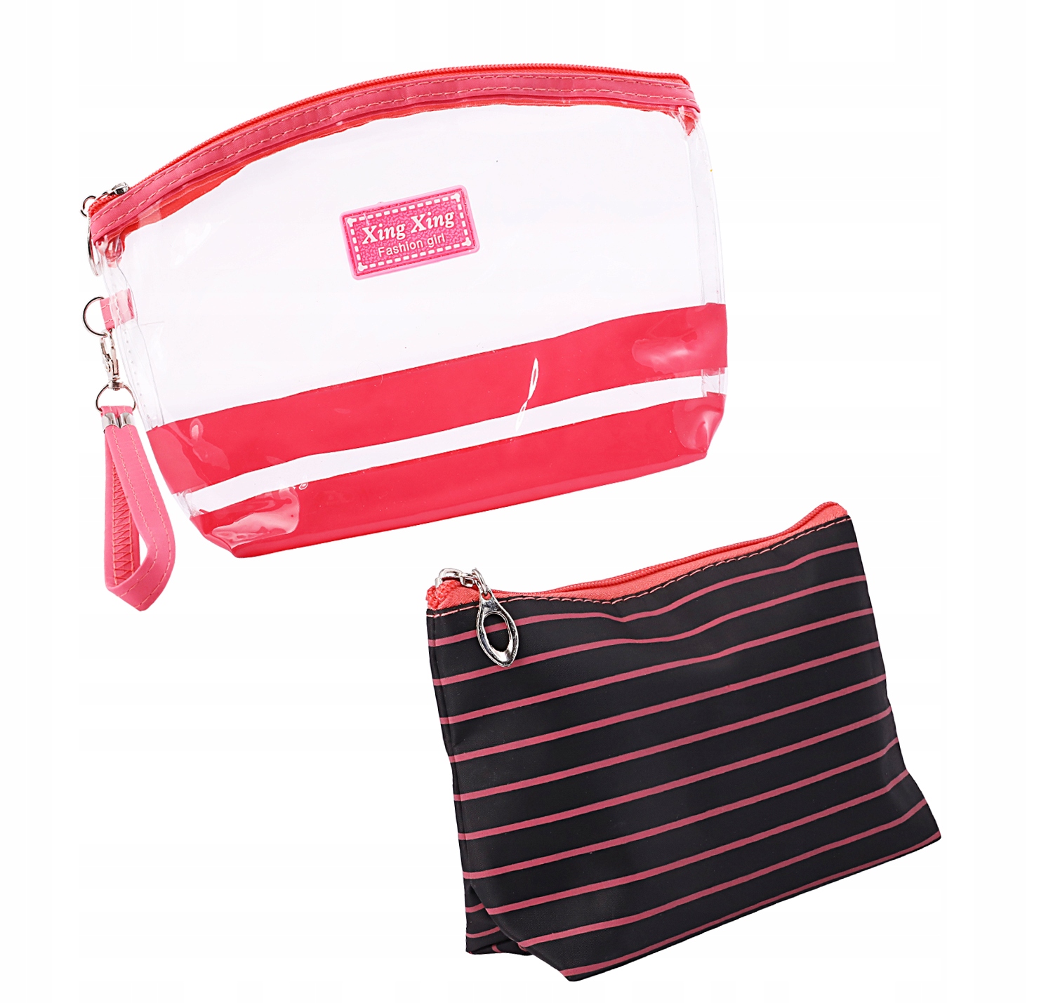 

Kosmetyczka Damska Przezroczysta Zestaw 2 Szt.