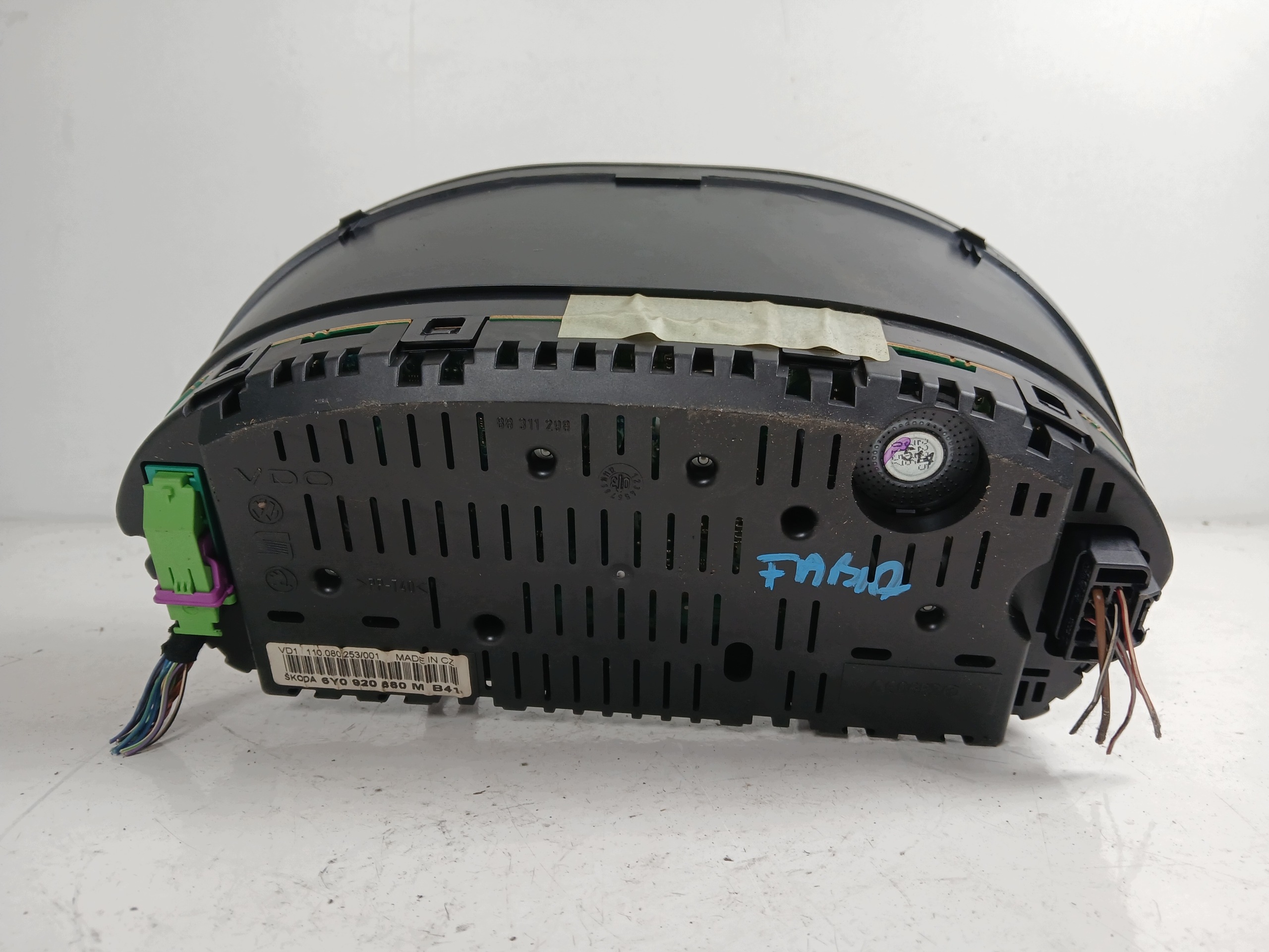 SKODA FABIA and 1.2 dials dials 6Y0920880M