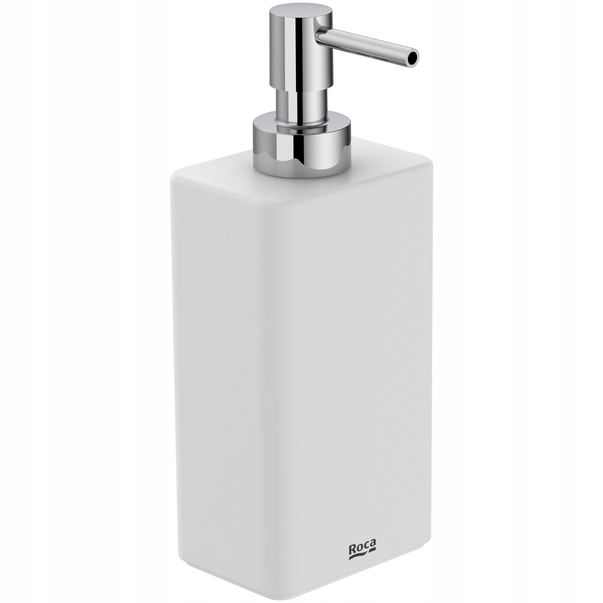 

Dozownik Do Mydła 1000 ML Stojący Biały Mat Roca