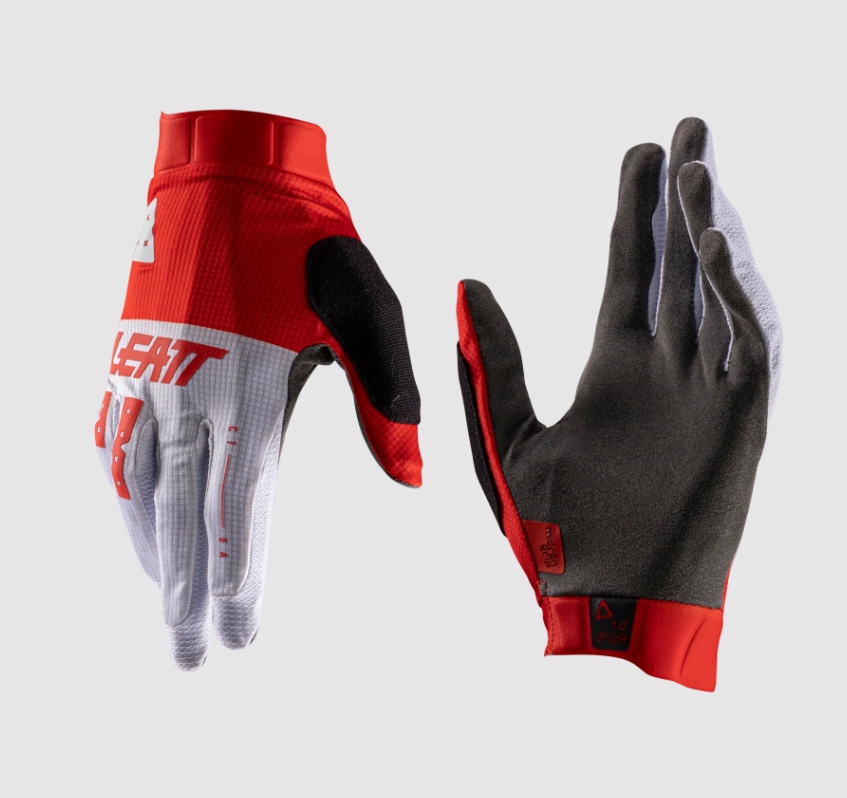 Cyklistické rukavice Leatt Glove Mtb 1.0 GripR červené S