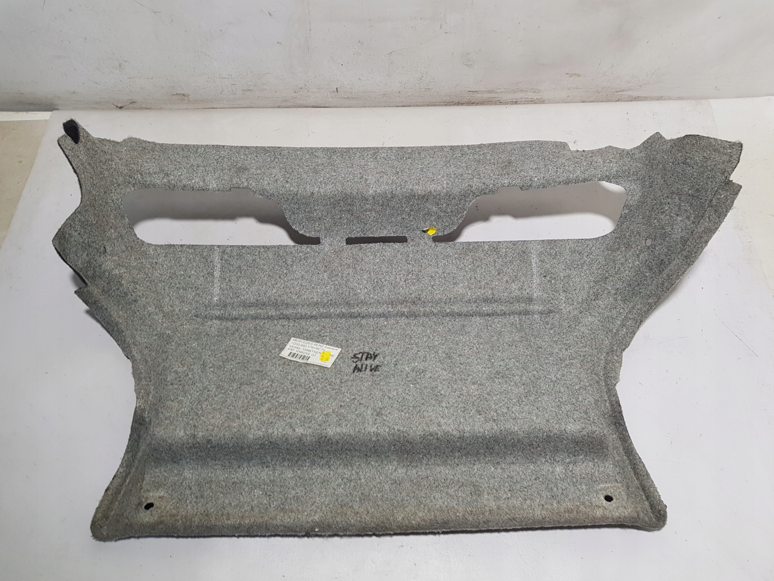 mats upholstery boot MERCEDES SL R230 W230