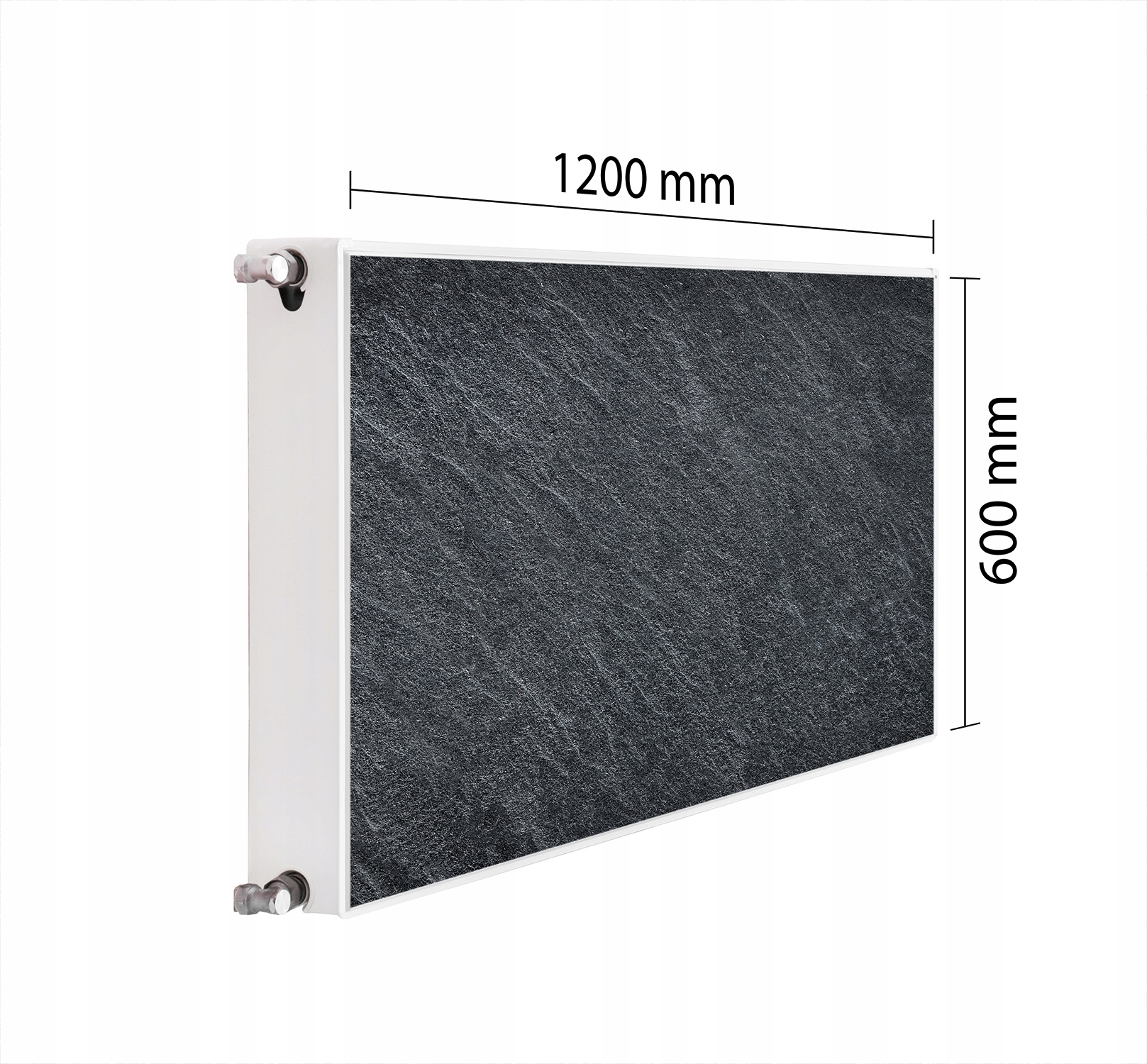 Maskovač Kryt Radiátoru 120x60 Břidlice Podložka Magnet