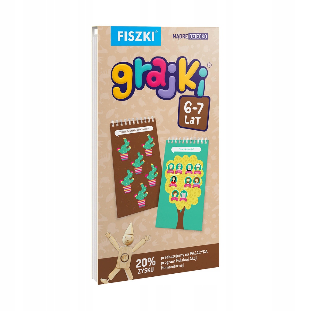 

Fiszki: Grajki 6-7 lat zabawy edukacyjne Zagadki