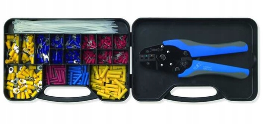 Sada Krimpovačů Pro Kabelové Dutinky Kleště Koncovky Konektorů