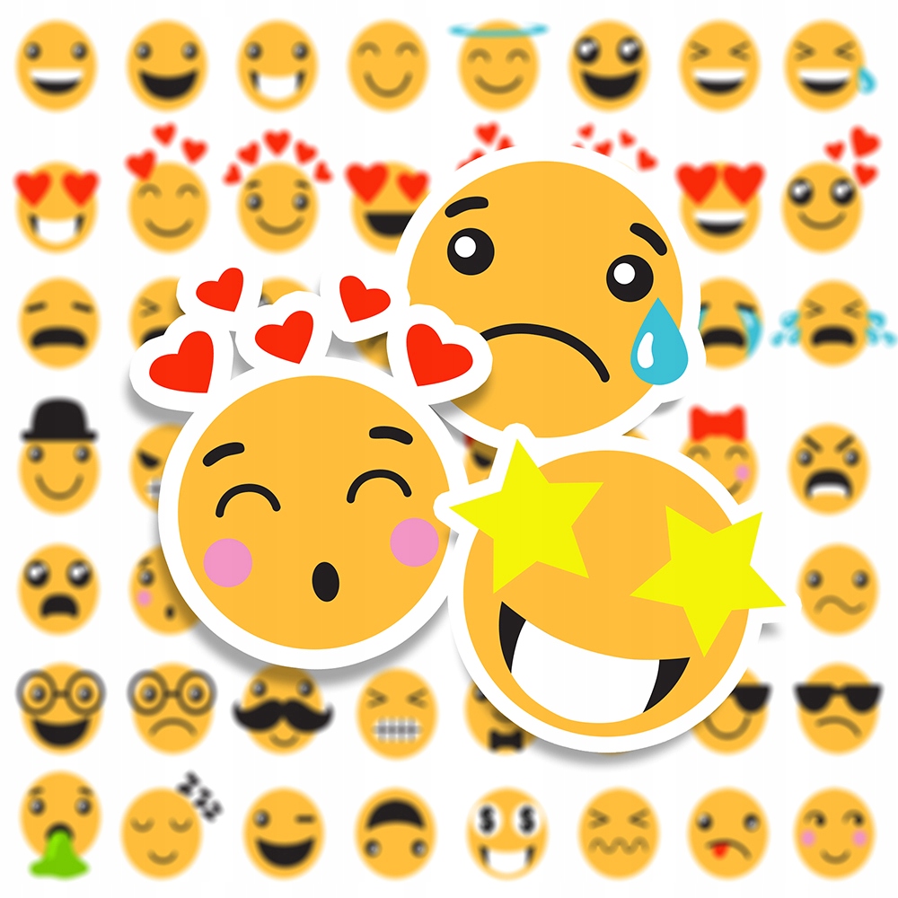 

Naklejki Do Planera Kalendarza Bujo Emoji Emotki