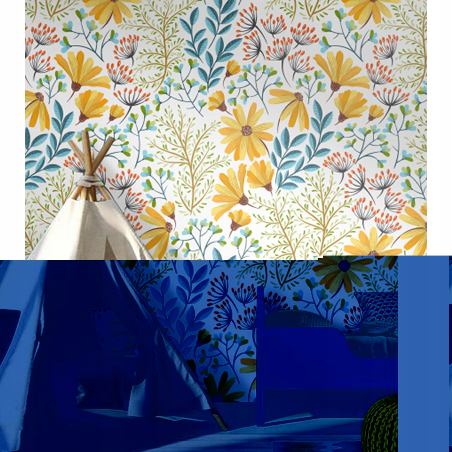 

Fototapeta ścienna Kwiaty cygański styl 360x250 cm