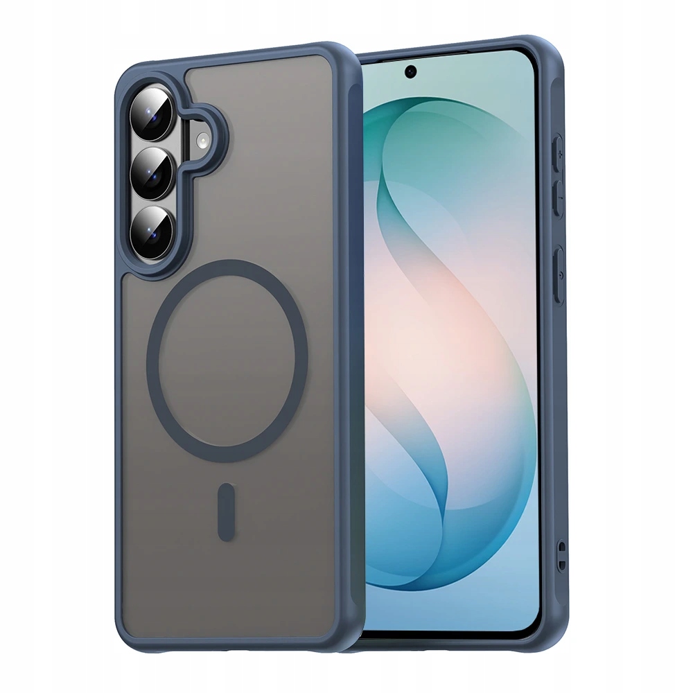 Techsuit etui HaloFrost II Samsung Galaxy S26 Plus ciemnoniebieskie