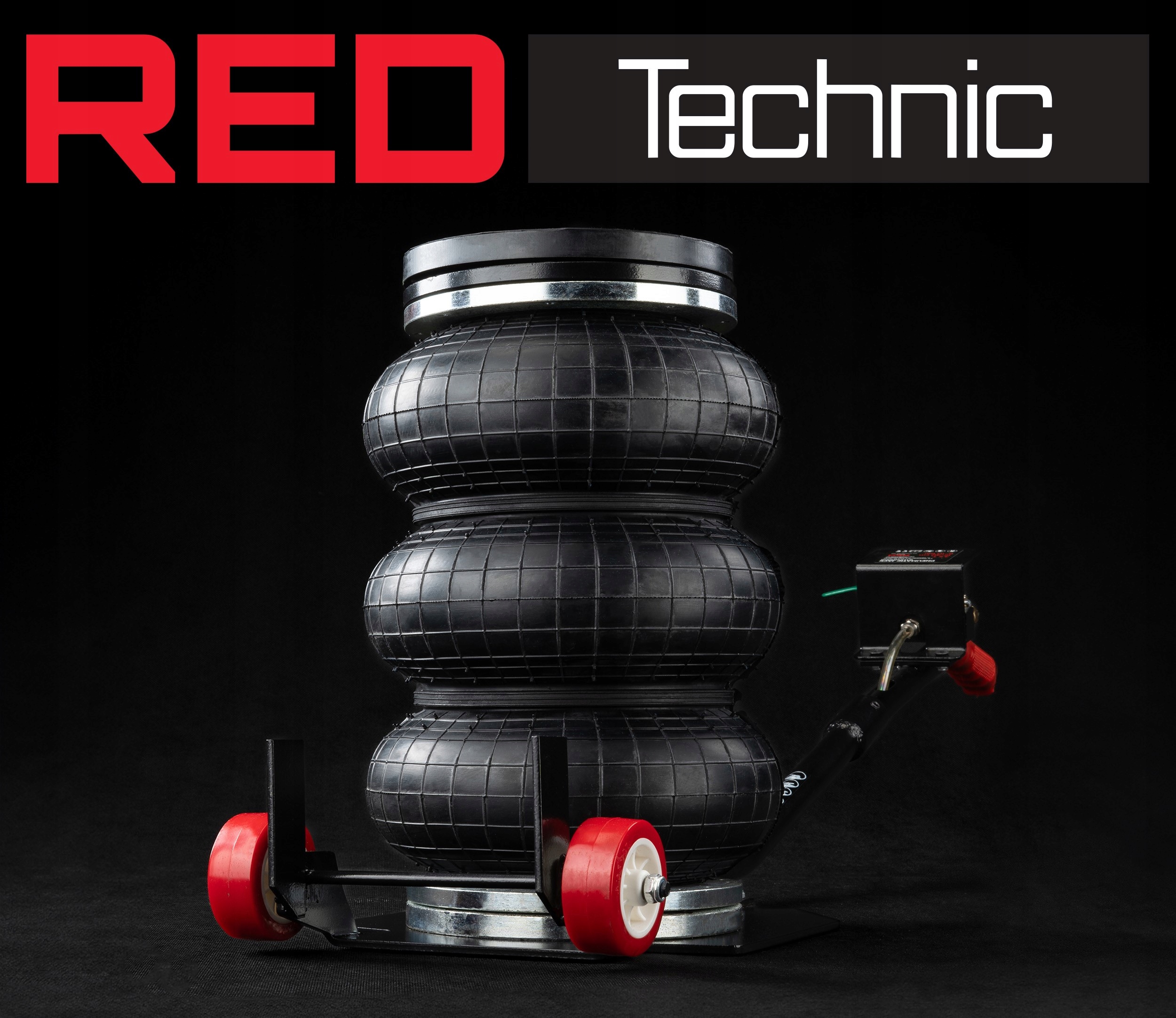 PODNOŚNIK PNEUMATYCZNY SAMOCHODOWY 3500KG PODUSZKOWY 3.5T BAŁWANEK + GUMA Waga produktu z opakowaniem jednostkowym 16.7 kg