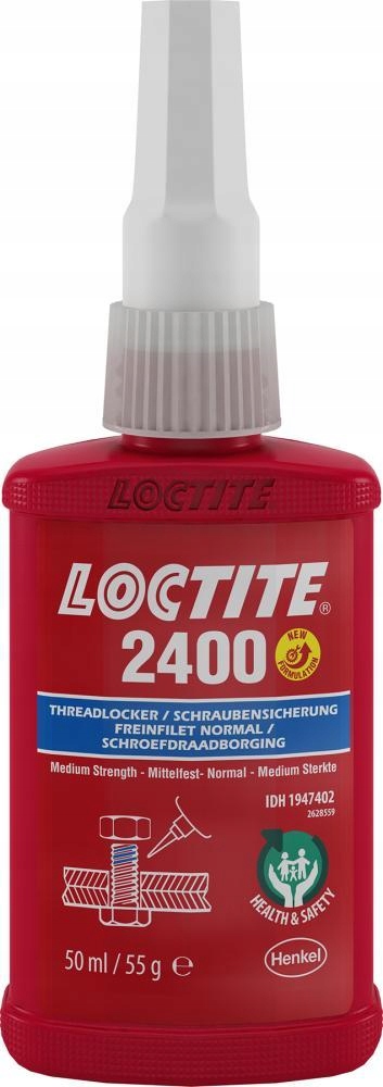 Zabezpečenie závitových spojov, Loctite 2400 Bo 50ML Egfd Henkel