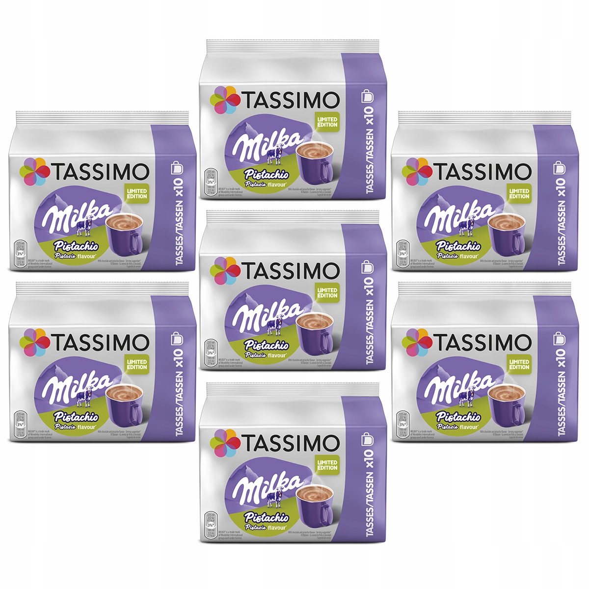 Kapsułki Tassimo Milka Pistachio 6+1 Gratis!