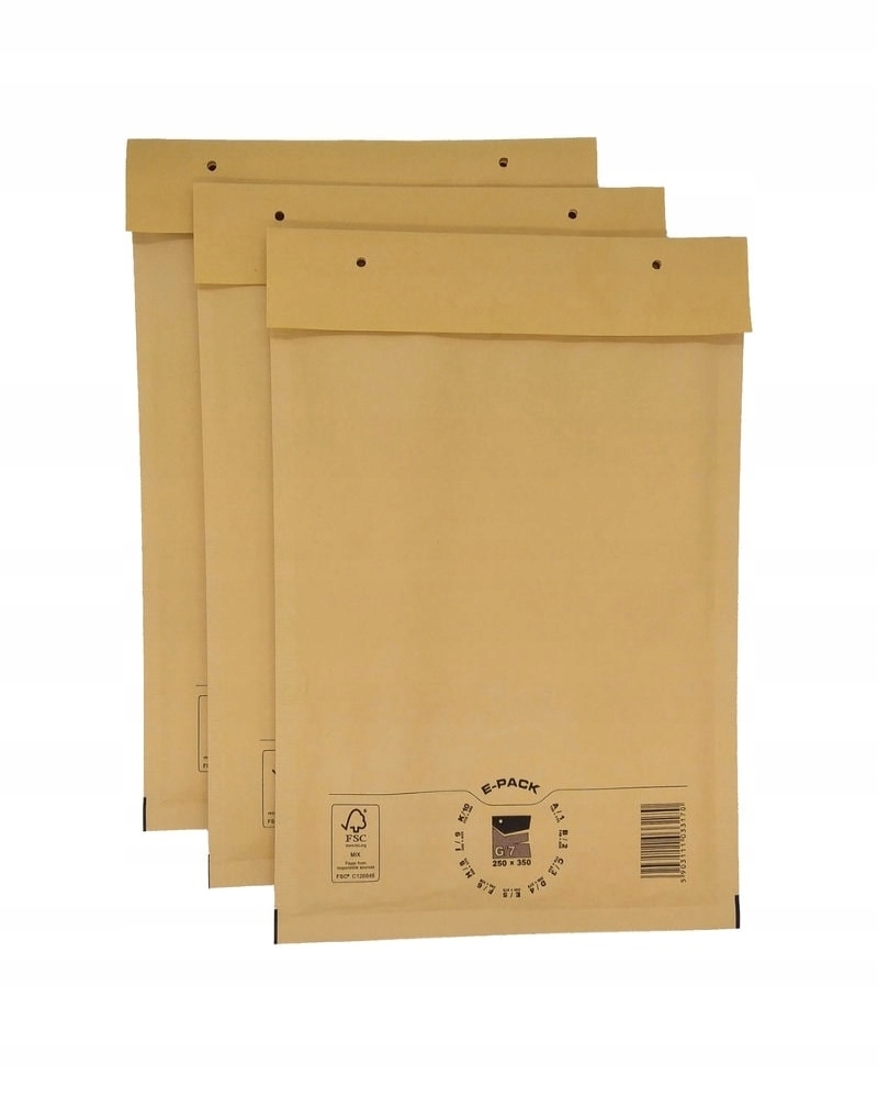 

Koperty bąbelkowe G17 Brąz A4+ Office King 100 szt