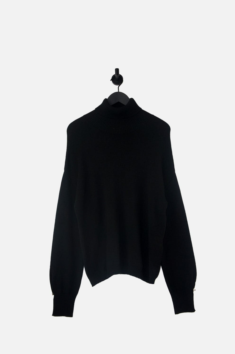 Liu Jo Černý Svetr Typu Golf (XL)