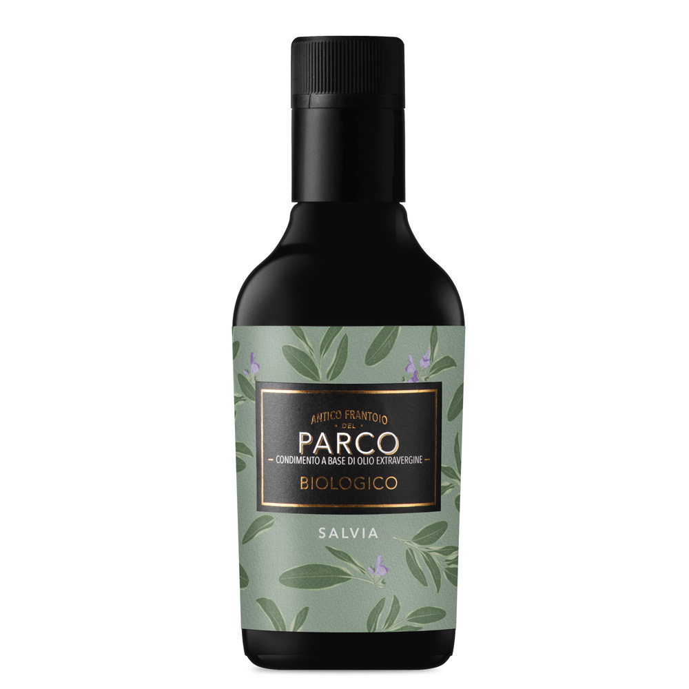 Levně Italský olivový olej Extra Vergine Italská Chuťová Šalvěj 250 ml