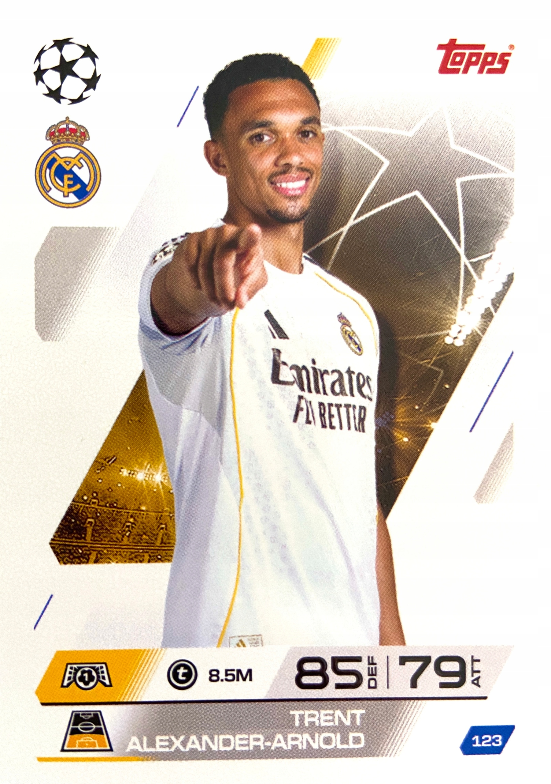 Match Attax Ucl 2025/26 2026 123 Trent Alexander-arnold Real Madryt
