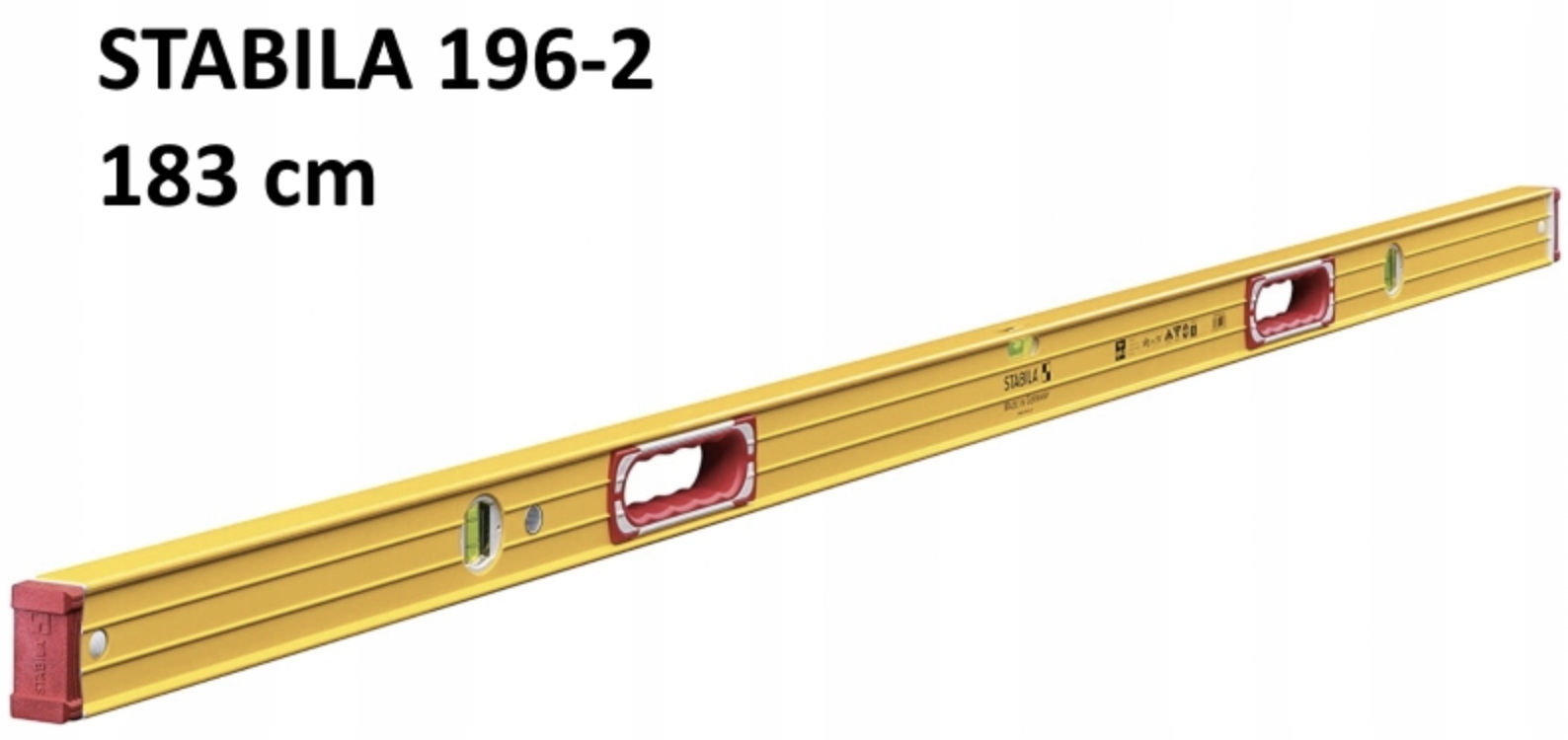 Poziomica z uchwytami Stabila Typ 196-2 183 cm