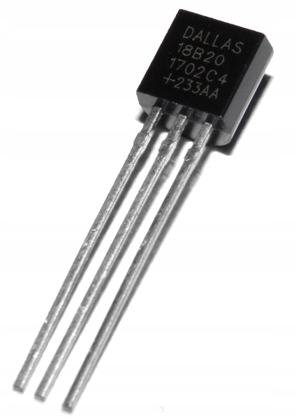DS18B20 TO92 TERMOMETR CYFROWY ARDUINO AVR